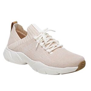 Dr Scholl’s Gypsy Sneaker Lace Up Taupe Size 11 Gym Shoe Stretch Knit Lifestyle